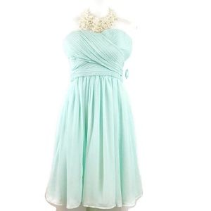 TEVOLIO STRAPLESS DRESS